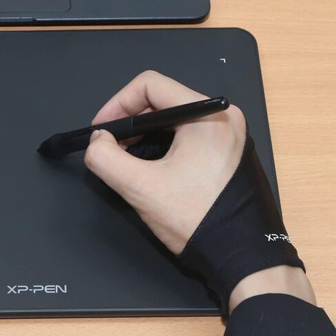 XPPen Artist Pro 16 Gen2 2.5K 16 inch QHD Drawing Tablet & XPPen Artist Drawing Glove 2-Fingers Digital Art Glove (Size L) in Kuwait