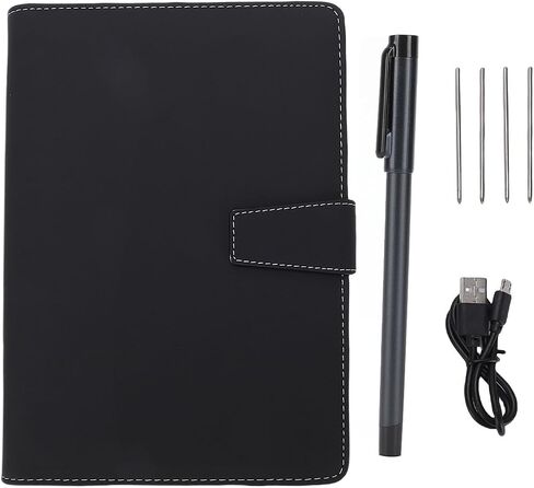 AMONIDA Digital Smart Pen Writing Board Set, Note Taking Set, Real Time Paper to Digital Device with Sync Function, Ideal for Meeting, Convert to Text, Storing & Sharing in Kuwait