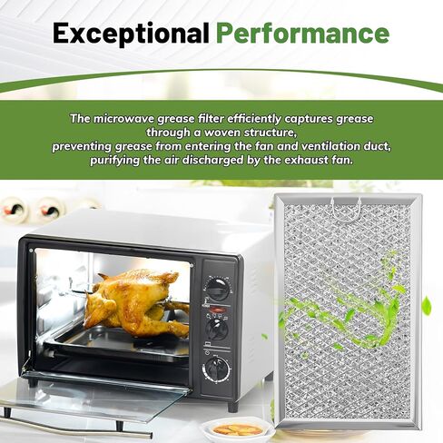 3Pcs Microwave Filter Replace for JVM7195SK6SS PNM9216SK5SS JVM7195EK5ES in Kuwait