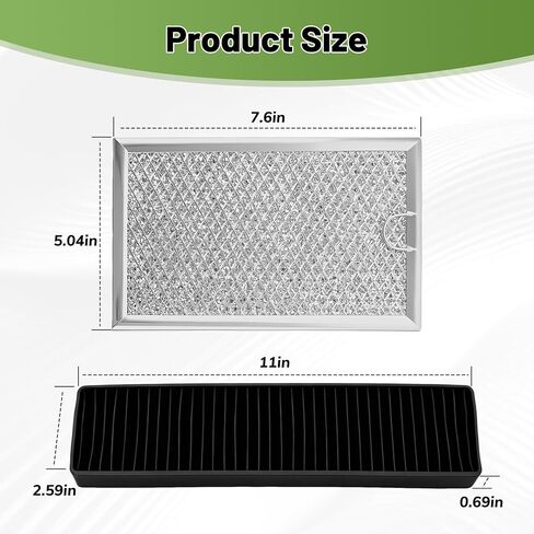 3Pcs Microwave Filter Replace for JVM7195SK6SS PNM9216SK5SS JVM7195EK5ES in Kuwait