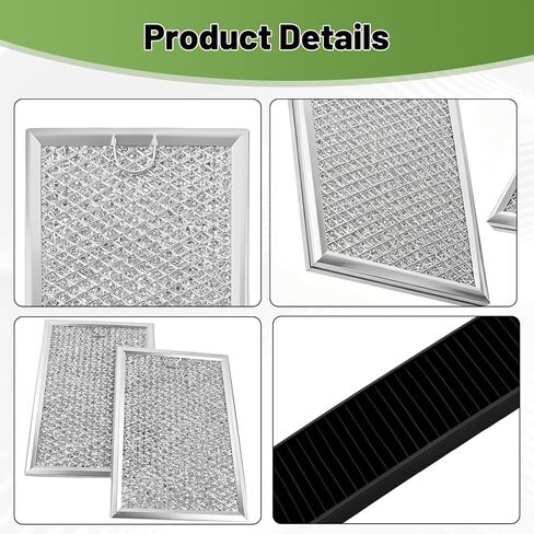 3Pcs Microwave Filter Replace for JVM7195SK6SS PNM9216SK5SS JVM7195EK5ES in Kuwait