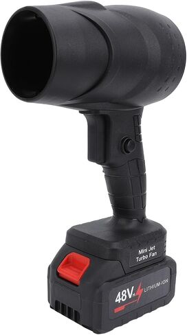 Cordless Electric Air Duster, Rechargeable Handheld Blower with Powerful Turbofan, Portable Compressed Air Duster for Keyboard, Computer, Home, Car, Outdoor Cleaning in Kuwait