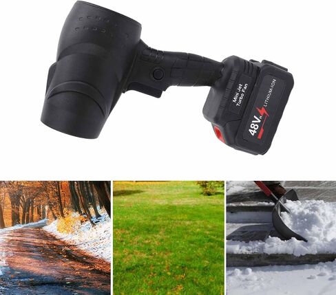 Cordless Electric Air Duster, Rechargeable Handheld Blower with Powerful Turbofan, Portable Compressed Air Duster for Keyboard, Computer, Home, Car, Outdoor Cleaning in Kuwait