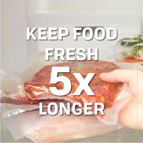 NESCO VS-06B 11" x 16" Bags, Compatible Vacuum sealers and Other Brands, Dishwasher Safe, Tear Resistant, Safe to Microwave, Boil, or Freeze in Kuwait