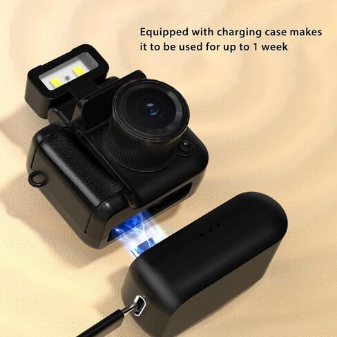 Bewinner Mini Thumb Camera 1080P, HD Body Cameras with 1.44in Screen and Charging Case for Video Recording, Portable Camcorder for Outdoor Riding Sports (Black), Bewinner6rxgw9bnyg-11 in Kuwait