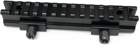 TPO 13-Slot Picatinny Rail Riser Mount 5.7" See-Thru (0.5"/0.83"/1" Height) in Saudi Arabia