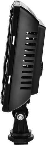 LED Video Light Camera Light Panel On Camera 160 LED 6000K Dimmable 10W 1150LX 60 Degree Hot Shoe 1 4 Screw Hole with 3 Diffusers for DSLR DV Camcorder in Kuwait