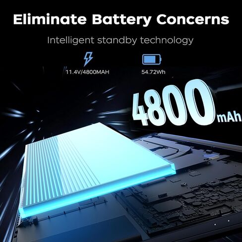 KAIGERR Light Gaming Laptop, AMD Ryzen R2544 Processor(Up to 3.7GHz), 16inch Laptop Computer with 16GB DDR4 512GB SSD, Windοws 11 Laptop with 1920P FHD Display, WiFi, USB3.2, Type_C in Kuwait