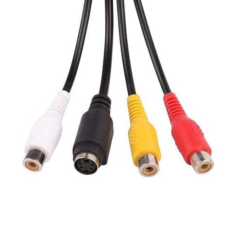 VGA to 3RCA S Video Adapter Cable 30cm for Display in Kuwait