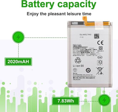 EB-BF946ABY 3.88V 2020mAh Battery, Compatible with Samsung Galaxy Z FOLD 5 5G F946,Comes with a Battery Installation Tool in Kuwait