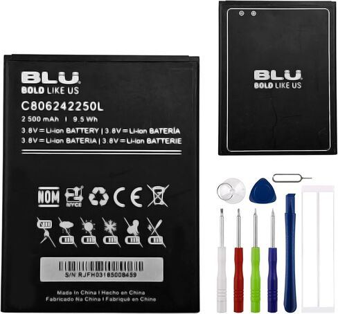 Replacement Battery C806242250L Compatible with BLU Studio J8 S0350ww J8 LTE S650P with Tools in Kuwait