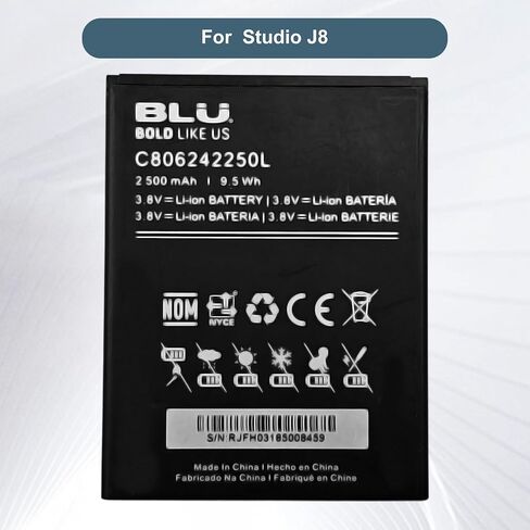 Replacement Battery C806242250L Compatible with BLU Studio J8 S0350ww J8 LTE S650P with Tools in Kuwait