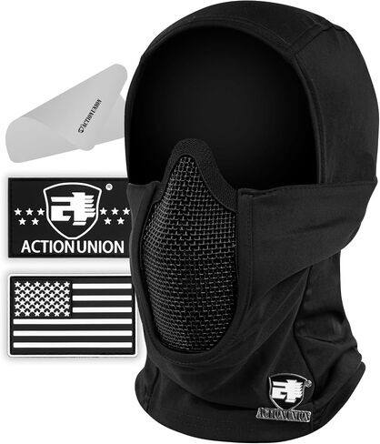 ACTIONUNION Tactical Airsoft Balaclava Mesh Mask Set in Kuwait