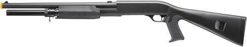 M3 Airsoft Shotgun Multi-Shot Triple Burst Pump Action Steel/Polymer with Shells- 380 FPS in Kuwait