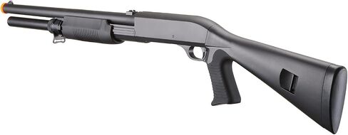 M3 Airsoft Shotgun Multi-Shot Triple Burst Pump Action Steel/Polymer with Shells- 380 FPS in Kuwait