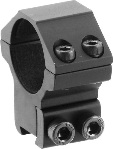 Accu-Shot UTG 30mm/2PCs Medium Profile Airgun Rings w/Stop Pin , Black in Kuwait