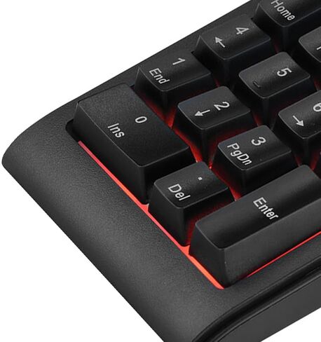 Tyenaza USB Numeric Keypad Mechanical Touch Feeling 19 Key 3 Color Breathing Lights for Data Entry Portable in Kuwait