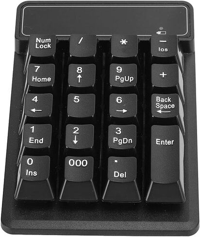 Numeric Keypad 19 Keys Wireless Convenient Number Pad for Office Use Comfortable Touch Feeling in Kuwait