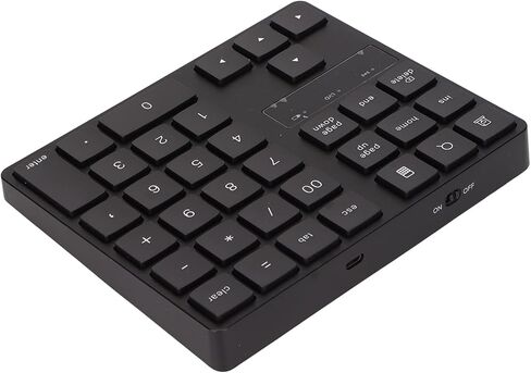 35 Keys Wireless Numeric Keypad 2.4G Ergonomic Design Silent Rapid Rebound with 15 Degree Angle for Home Office Work in Kuwait