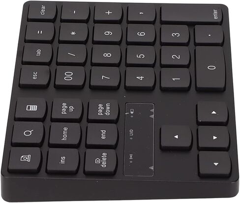 35 Keys Wireless Numeric Keypad 2.4G Ergonomic Design Silent Rapid Rebound with 15 Degree Angle for Home Office Work in Kuwait