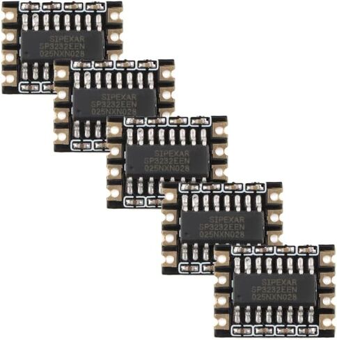 5Pcs ZY-SP3232 TTL to RS232 Communication Module Single-Chip Microprocessor Level Converter Serial Port Conversion Module in Kuwait