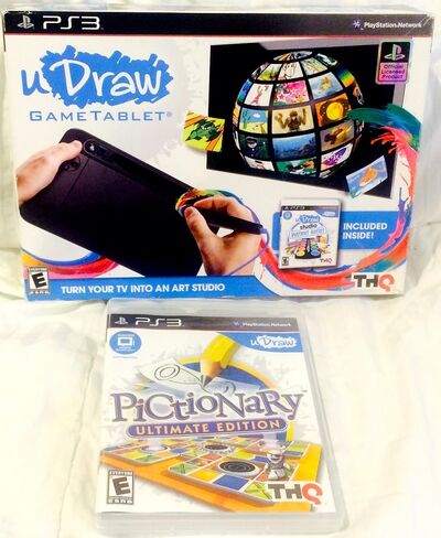 uDraw Game tablet with uDraw Studio: Instant Artist - Xbox 360 in Kuwait