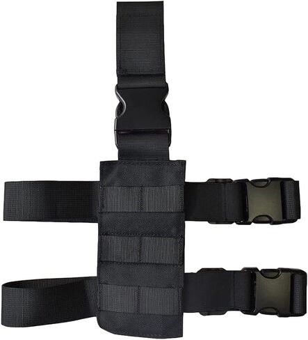 Tactical Molle Drop Leg Platform Universal Pouch Thigh Rig Panel Adapter Quick Release Hunting Gear in Kuwait