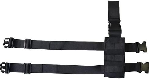 Tactical Molle Drop Leg Platform Universal Pouch Thigh Rig Panel Adapter Quick Release Hunting Gear in Kuwait