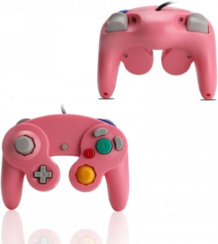 Gamecube Controller, Classic Wired Controller for Wii Nintendo Gamecube Pink in Kuwait