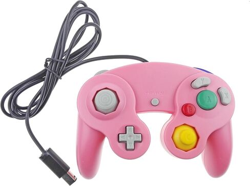 Gamecube Controller, Classic Wired Controller for Wii Nintendo Gamecube Pink in Kuwait