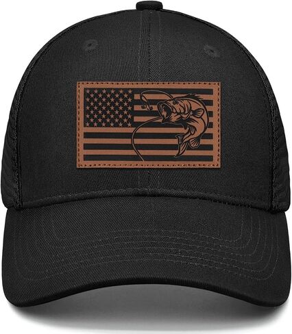 Fishing Gifts for Men American Flag Trucker Hat Mens Christmas Birthday Gifts Fishing Hat for Dad Father's Day in Saudi Arabia