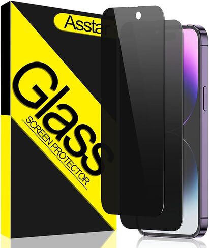 Asstar [2 Pack Privacy Screen Protector for iphone 13 Pro Max 6.7" in Kuwait