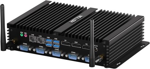 HISTTON Fanless Mini PC, Industrial PC Core i7-8550U, 16GB RAM 512GB SSD in Kuwait