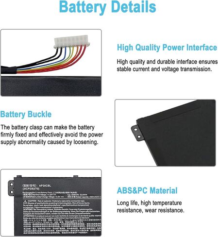 AP20CBL Replacement Battery for Acer Aspire 5 A515-45 A515-46 in Kuwait