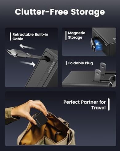 Gitryin 1 Lightning Retractable Wall Charger, 4 Type-C Retractable Wall Chargers and 12-in-1 Desktop Charging Station in Kuwait