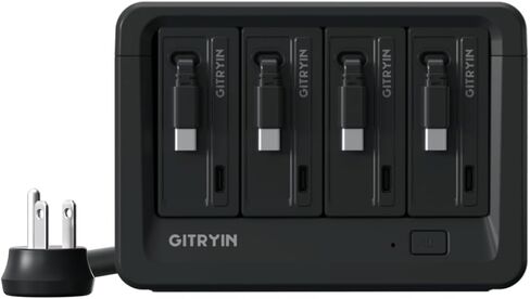 Gitryin 4 Type-C Retractable Wall Chargers and 1 Power Strip with App Remote Control, 12-in-1 Smart WiFi Modular Charging Station in Kuwait