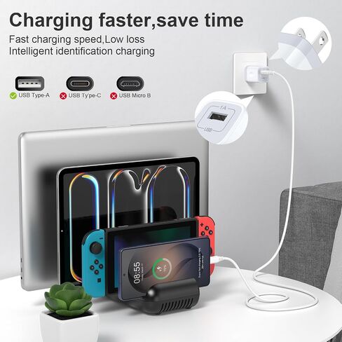 USB Power Adapter 5V/1A USB Charging Block 2Pack Single Port Wall Charger in Kuwait