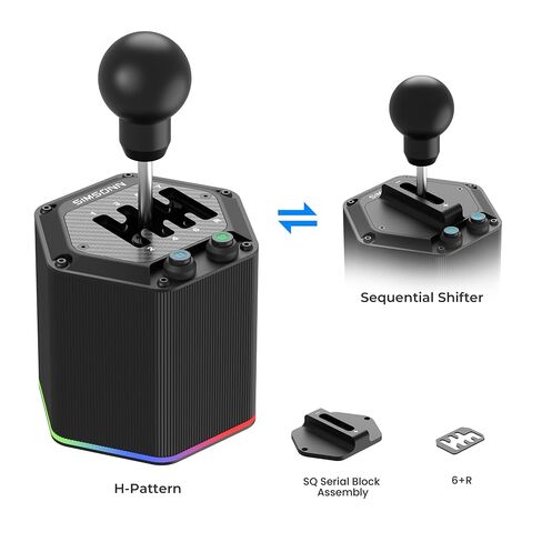 SIMSONN HS Pro Dual Mode Shifter Hybrid H-Pattern/Sequential Shifter with 6+R and 7+R Gears (HS Pro) in Saudi Arabia