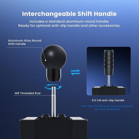 SIMSONN HS Pro Dual Mode Shifter Hybrid H-Pattern/Sequential Shifter with 6+R and 7+R Gears (HS Pro) in Saudi Arabia