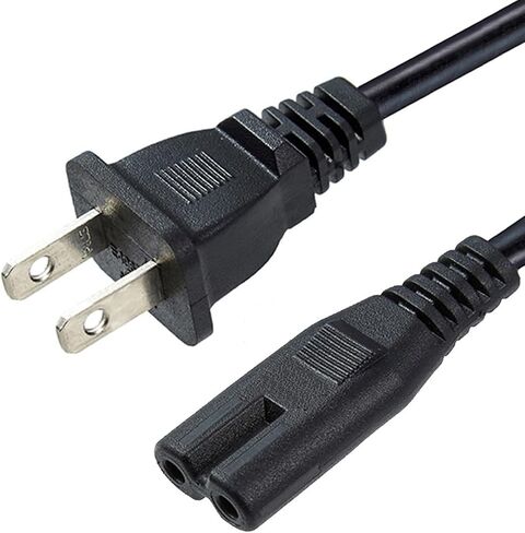 TV Power Cable Cord for Samsung 24" 32" 40" 43" 48" 49" 50" 55" 60" 65" 75" Inch LCD HD Smart 4K Curved TV UN55RU8000FXZA UN65RU7100FXZA UN43NU6900FXZA 6FT Replacement Power Charging Cord in Kuwait
