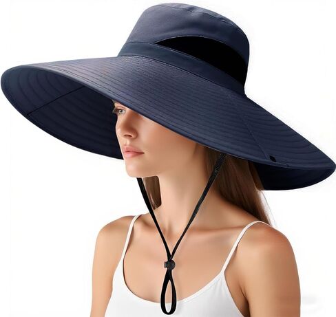 Super Wide Brim Fishing Hat for Men and Women,UPF50+ Waterproof Bucket Hat for Fishing, Hiking, Camping in Kuwait