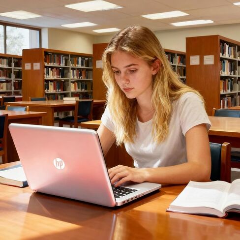 HP New Everyday Slim Laptop for Students | 2026 Edition | Microsoft Office 365 Included | Intel Core | 11.5 HRs Battery | Copilot AI | 4GB RAM, 64GB SSD | Snow White in Kuwait