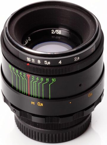 Helios 44-2 58mm Russian Lens for M42 Mount cameras in Kuwait