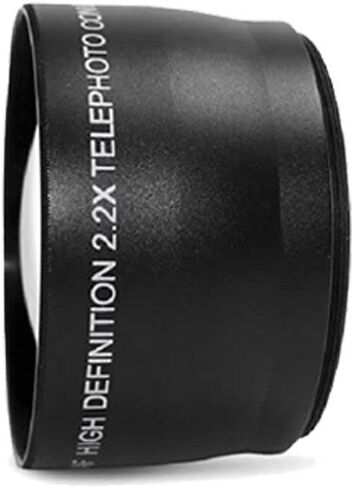 49MM 2X HD Multi-Coated Telephoto Lens + Wide Angle Lens + Accessory Kit (Import Model) in Kuwait