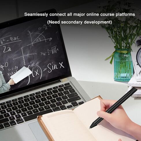 Digital Pen Writing Set Smart Pen and Notebook Real Time Writing Paper Screen Sync with App for Work Learning Paper 120 Pages A5 Size 5.83x0.41x0.51in in Kuwait