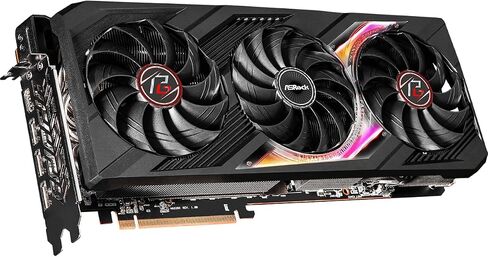 ASRock Radeon RX 7900 XTX Phantom Gaming 24GB OC Graphics Card, 2615 MHz Boost Clock, 24GB GDDR6, DisplayPort 2.1, HDMI 2.1, Triple Fan Cooling in Kuwait