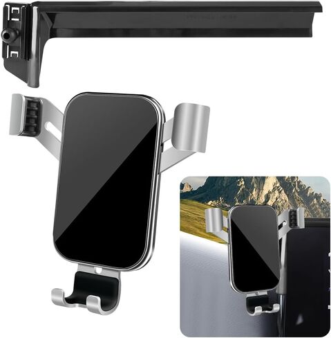 Car Phone Holder for Toyota Highlander 2014 2015 2016 2017 2018 2019 and Toyota Highlander Hybrid 2014-2019 Auto Accessories Best Cell Phones Mount Cellphone Mobile Cradle Charging GPS Stand in Kuwait