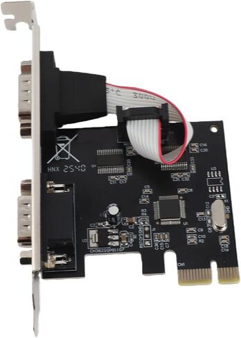 PCI Express RS232 Serial Card 2 Port PCIe Adapter for Desktop in Kuwait