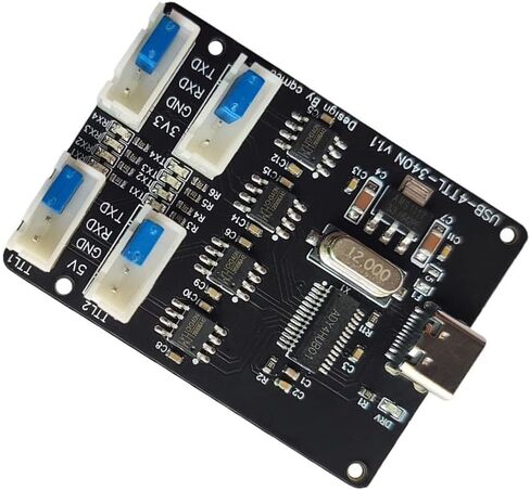USB to TTL Serial Converter, 4-Channel UART Module with USB Interface in Kuwait