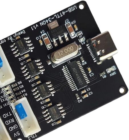 USB to TTL Serial Converter, 4-Channel UART Module with USB Interface in Kuwait